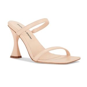 A'mmonde Atelier Andrea 100 Sandals In Nude, Size: 7